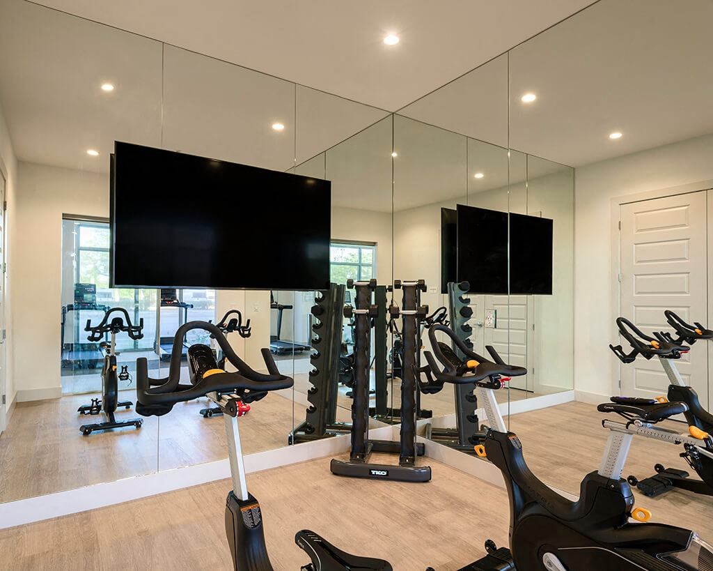 Spin studio at Treo Apartments in Fort Lauderdale FL