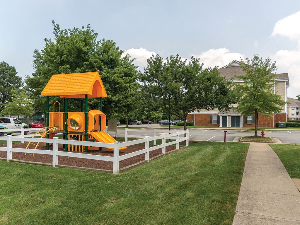 Playground at Whispering Oaks Apartments in Portsmouth VA
