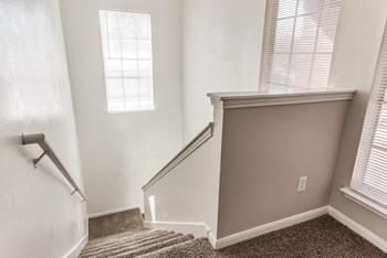 Townhome staircase at Hollow Creek in Conroe TX - Photo Gallery 9