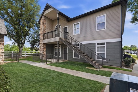 Unit exterior at Almeda Park Apartments in Houston TX