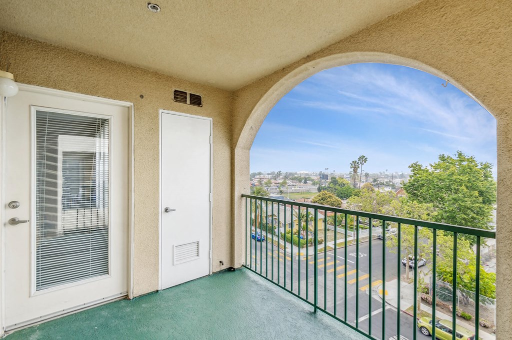 Apartment Patio at Harvard Yard Apartments