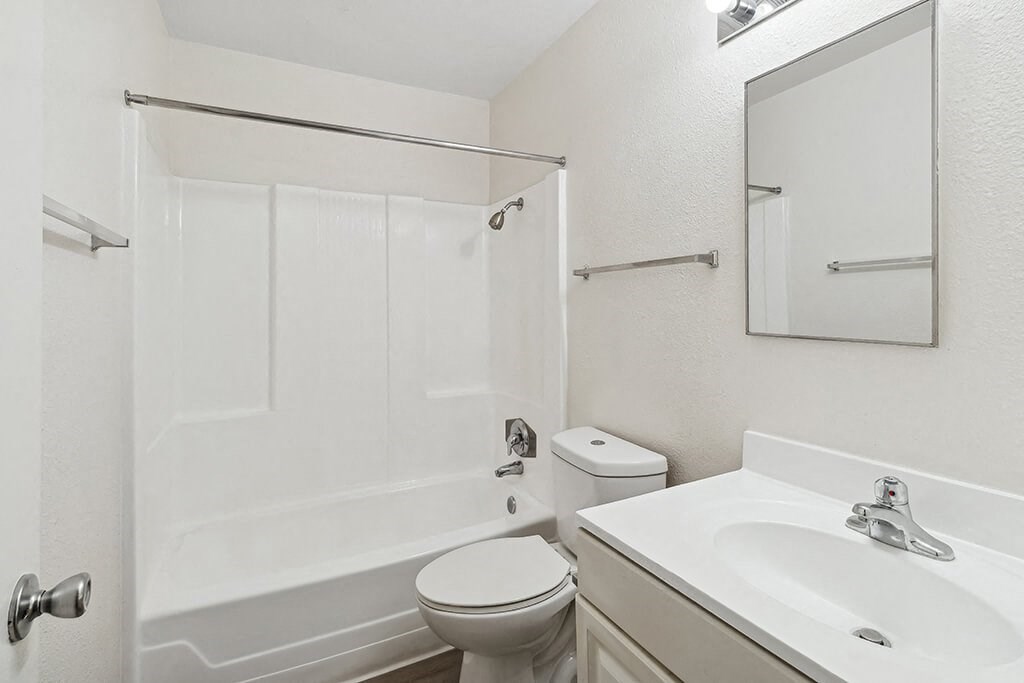 Bathroom at The Stratton Apartment Homes in San Diego CA