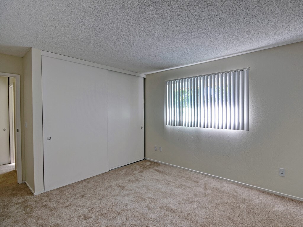 Vacant Bedroom at Wyndover Apartment Homes in Novato CA