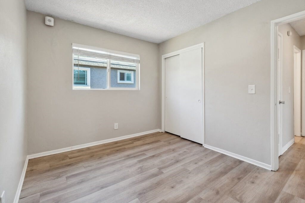 Second bedroom at Park Crest Apartments in San Diego CA