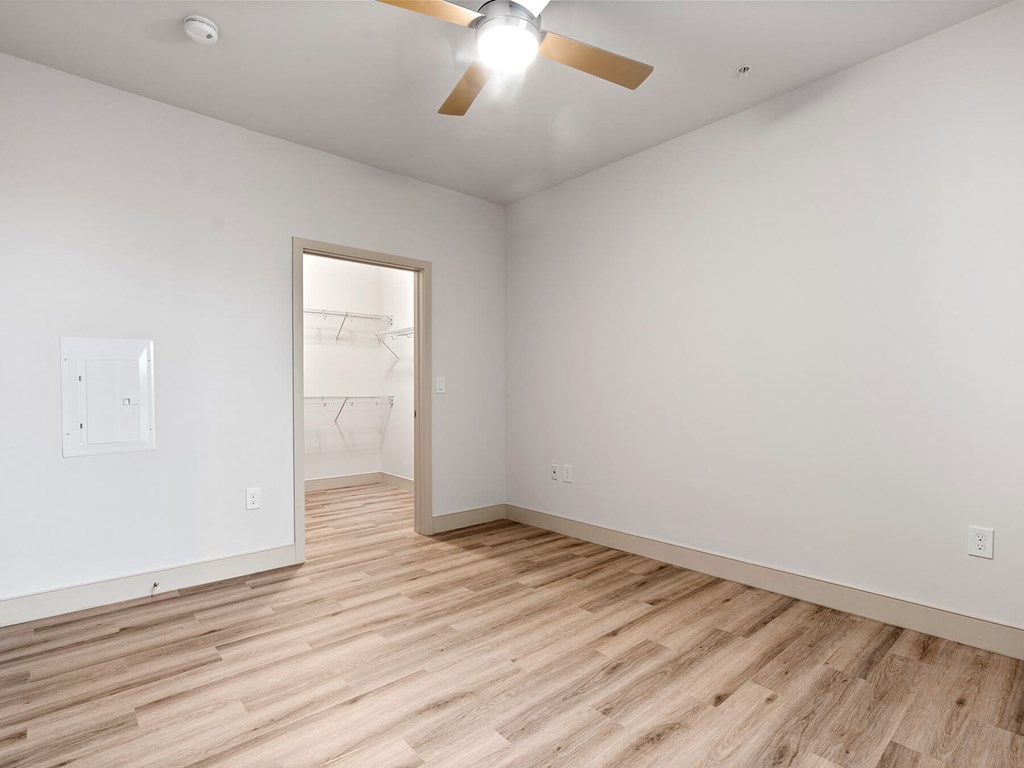 Vacant bedroom 2 at VERO Apartments in Chelsea MA