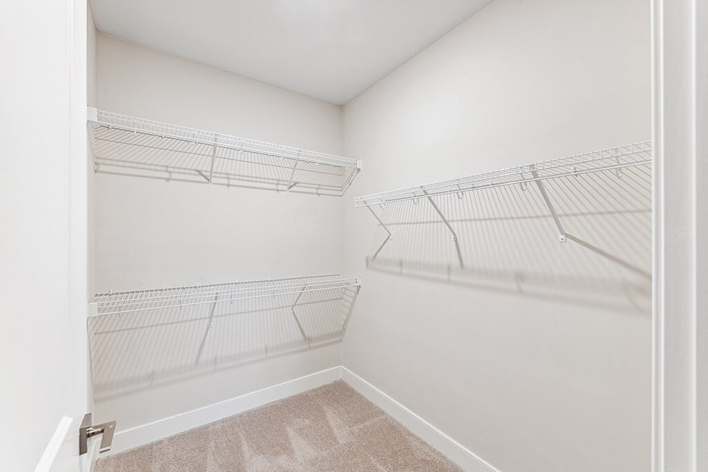 Spacious closets at The Moxley in Fairfax VA