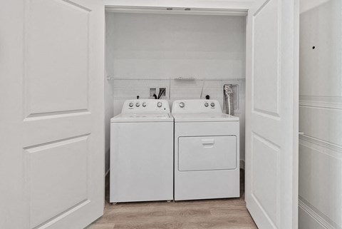 Washer and Dryer in-unit at The Quill Apartments in Milford, MA