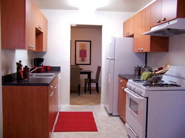 spacious kitchen at Oakfield Apartment Homes in Wheaton, MD