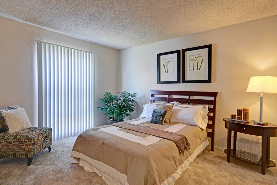 bedroom at Baycliff Apartments in Richmond, CA