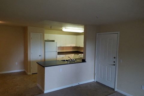 Kitchen counter at Bristol Apartment Homes in Dixon CA