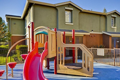 Playground at Bristol Apartment Homes in Dixon CA