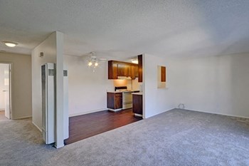 open concept living spaces at Wyndover Apartment Homes in Novato, CA