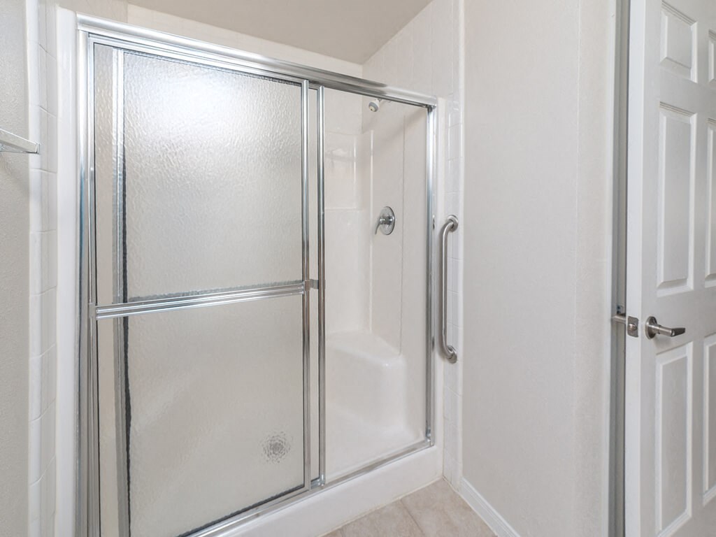 walk in showers Parkway Senior Apartments in Pasadena TX