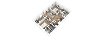 two bedroom, two bath