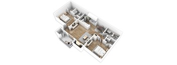 two bedroom