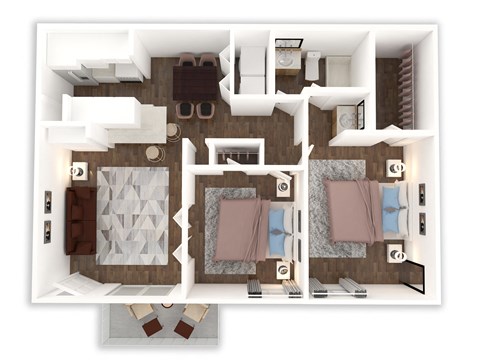 Two Bedroom / One Bath
