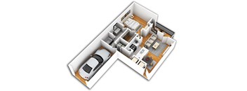 1Bed 1 Bath + Garage