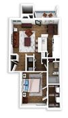 One Bedroom, One Bath