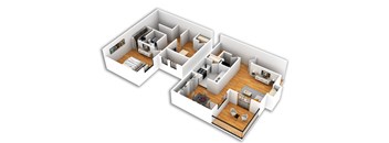 1 Bed 1.5 Bath Townhome