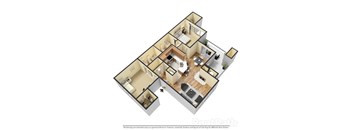 two bedroom, two bath