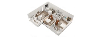 The Beverly at Clear Lake Two Bedroom, One Bath