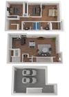 3 Bedroom / 2.5 Bath 3 Bedroom / 2.5 Bath