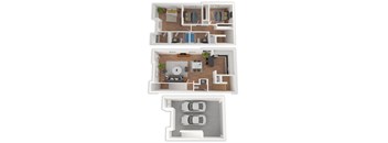 3 Bedroom / 2.5 Bath