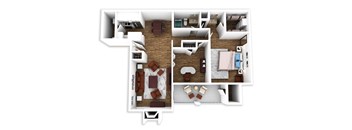 One Bedroom, One Bath