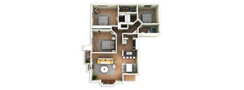 3 Bedroom + 2 Bath