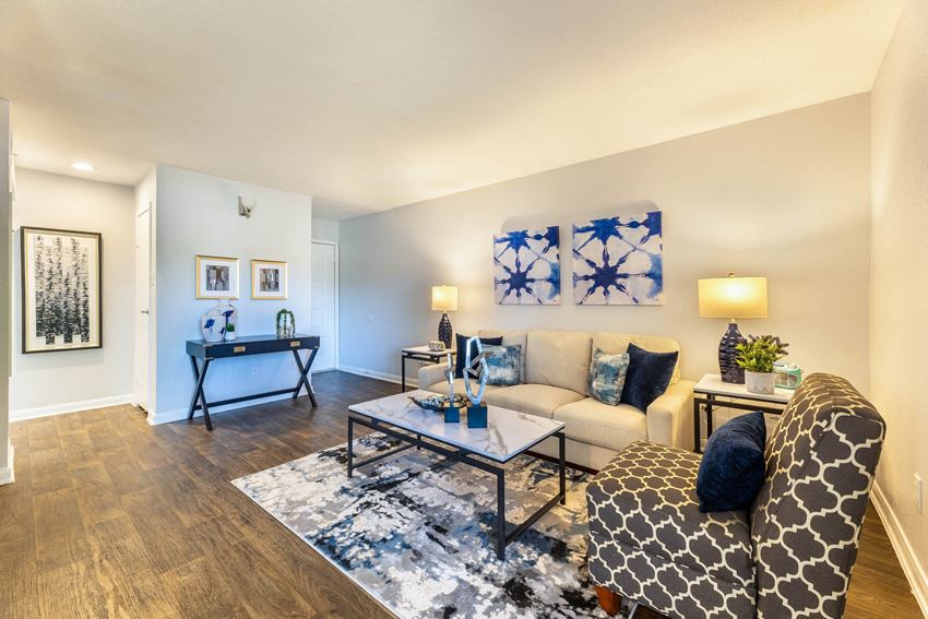 large open space living area