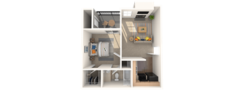 One Bedroom One Bath