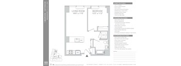 88 Regent- 1 Bed A19