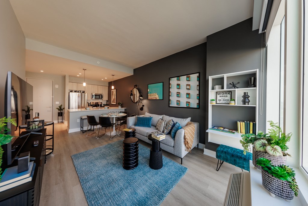 88 Regent 1-bed livingroom