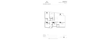 Residence 20 Floor Plan at Hudson Lights, Fort Lee, New Jersey