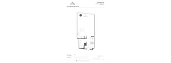 Residence 23 Floor Plan at Hudson Lights, Fort Lee