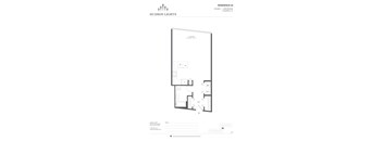 Residence 24 Floor Plan at Hudson Lights, New Jersey