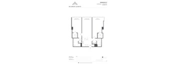 Residence 27 Floor Plan at Hudson Lights, Fort Lee, NJ, 07024