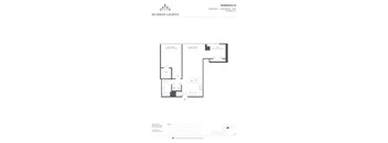 Residence 34 Floor Plan at Hudson Lights, Fort Lee, NJ