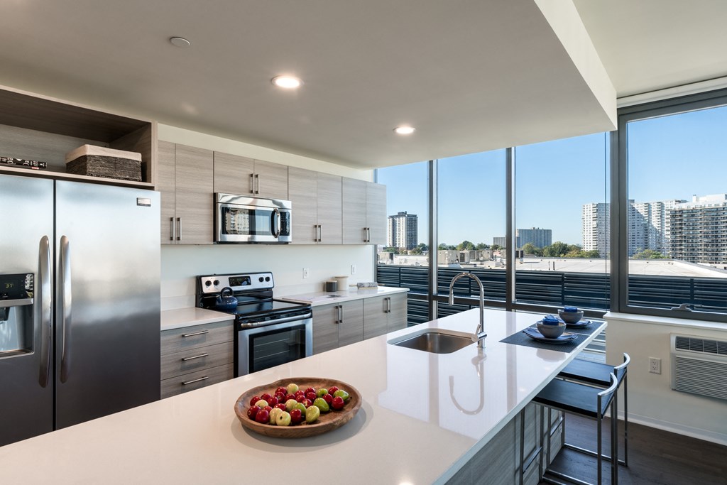 Clubhouse Kitchen at Hudson Lights, Fort Lee, 07024