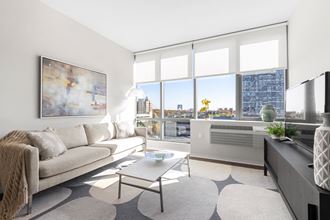 Modern Living Room at Hudson Lights, New Jersey