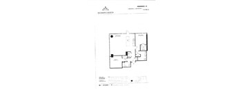 Residence 01 Floor Plan at Hudson Lights, Fort Lee
