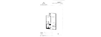 Residence 21 Floor Plan at Hudson Lights, New Jersey, 07024