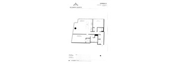 Residence 25 Floor Plan at Hudson Lights, Fort Lee, NJ