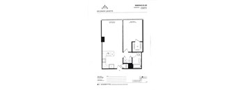 Residence 29, 529 Floor Plan at Hudson Lights, Fort Lee, 07024