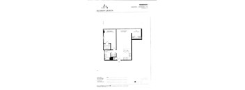 Residence 3 Floor Plan at Hudson Lights, New Jersey