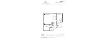 Residence 42 Floor Plan at Hudson Lights, Fort Lee