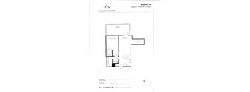 Residence 534 Floor Plan at Hudson Lights, Fort Lee, 07024