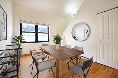 Elegant Dining Space at Grand Adams Apartment Owner LLC, Hoboken - Photo Gallery 2