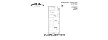 UNIT 114 at Grand Adams Apartments, New Jersey