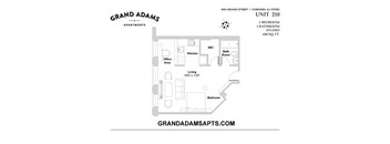 UNIT 210 at Grand Adams Apartment Owner LLC, New Jersey